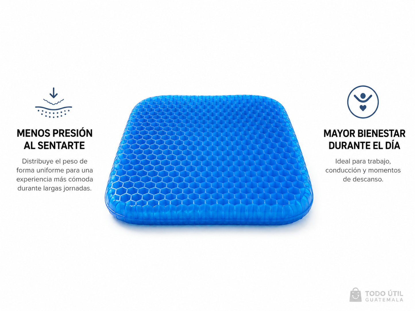 Cojín gel Pro - Menos molestias, más comodidad-ENVIO GRATIS🛻