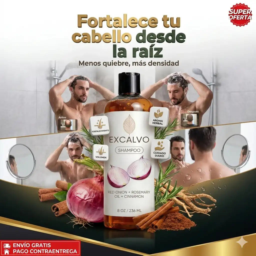OFERTA ESPECIAL 2X1 CHAMPU EXCALVO