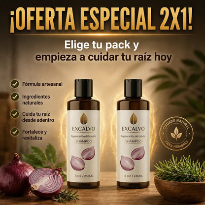 OFERTA ESPECIAL 2X1 CHAMPU EXCALVO