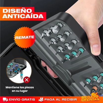 SET DESTORNILLADOR MAGNÉTICO  24 EN 1
