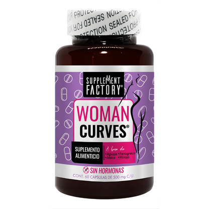 WOMAN CURVES – Soporte natural para figura, bienestar femenino y curvas definidas con confianza