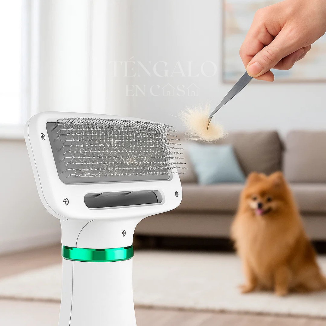 Cepillo Secador para Mascotas 🐩 🪮 🐾