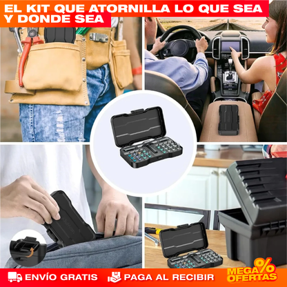 SET DESTORNILLADOR MAGNÉTICO  24 EN 1