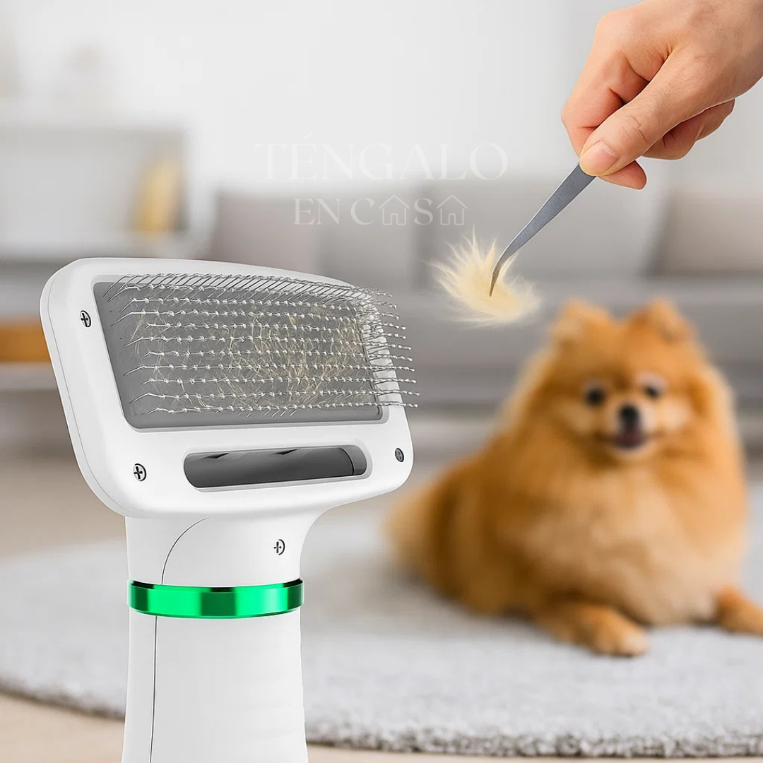 Cepillo Secador para Mascotas 🐩 🪮 🐾