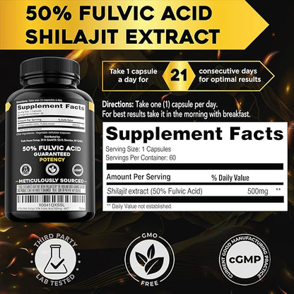 Shilajit del Himalaya ®| Premium  - Potenciador Sexual