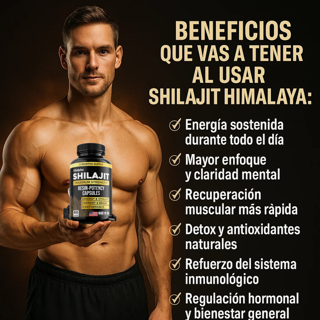 Shilajit del Himalaya ®| Premium  - Potenciador Sexual