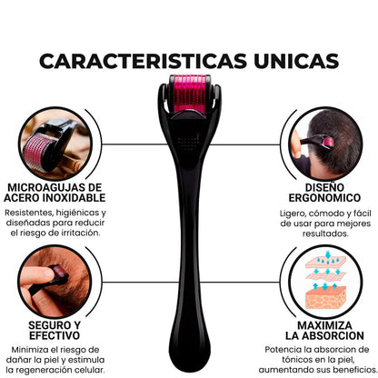 Kit Crecimiento Minoxidil 5% + Dermaroller gratis 🎁