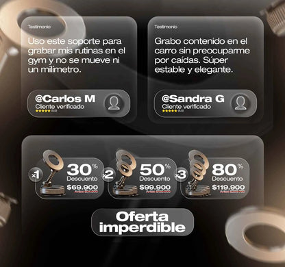 Soporte Celular Ventosa