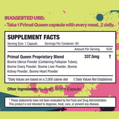 Primal Queen Beef Organ Superfood - 30 Day Refill
