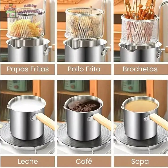 Olla Freidora Multiusos ChefPro™ + Pinzas de regalo 🎁