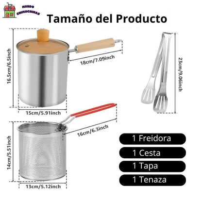 Olla Freidora Multiusos ChefPro™ + Pinzas de regalo 🎁