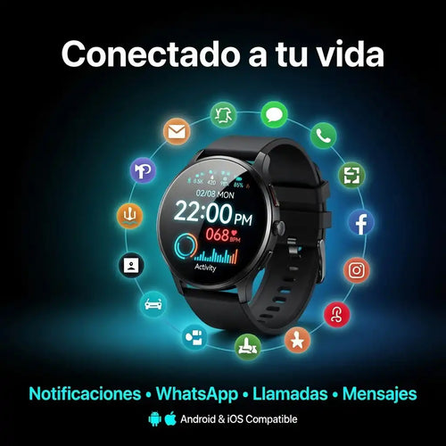 ⌚ SMARTWATCH ZL02 — Reloj Inteligente Sports Fitness