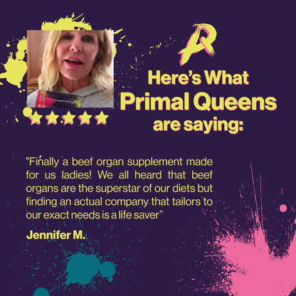 Primal Queen Beef Organ Superfood - 30 Day Refill