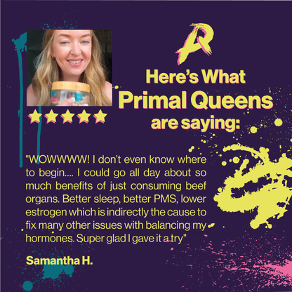 Primal Queen Beef Organ Superfood - 30 Day Refill