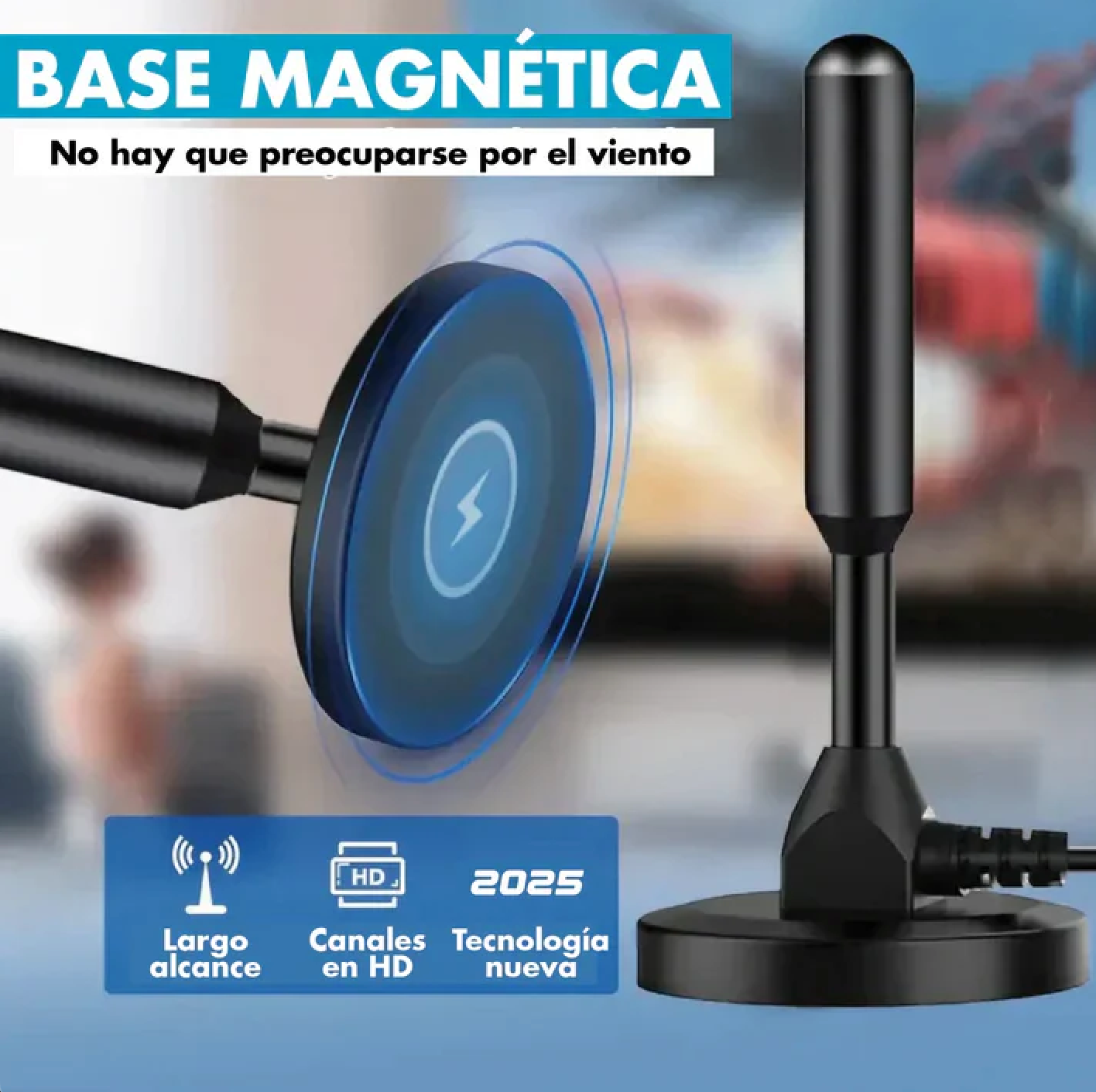ANTENA DIGITAL HD TV 2X1 + ENVIO GRATIS 🔥 La antena mas buscada🔥