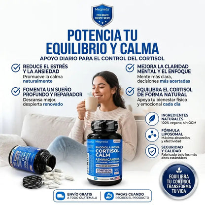CORTISOL CALM CON ASHWAGANDHA
