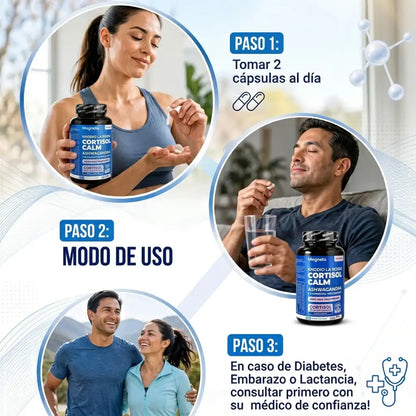 CORTISOL CALM CON ASHWAGANDHA