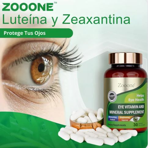 Zooone™  l Nutrición ocular diaria para ver nítido y sin cansancio - 100% Natural