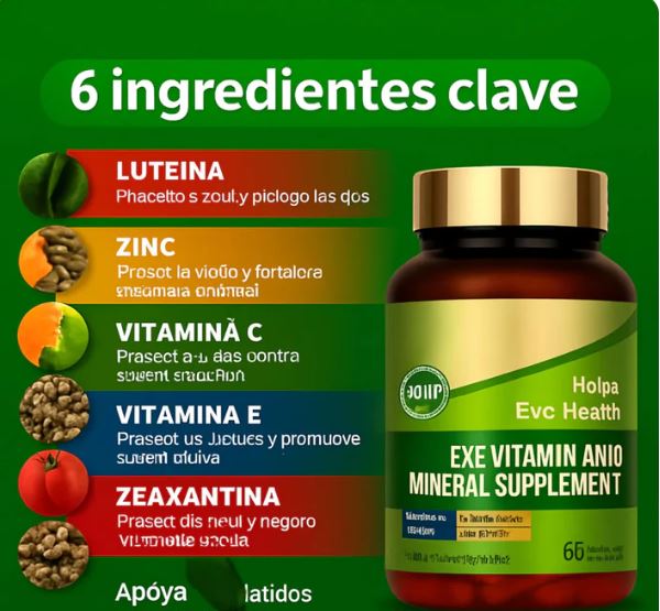 Zooone™  l Nutrición ocular diaria para ver nítido y sin cansancio - 100% Natural